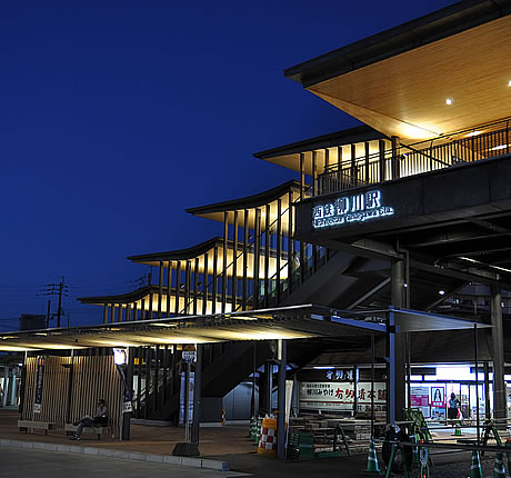 西鉄柳川駅自由通路